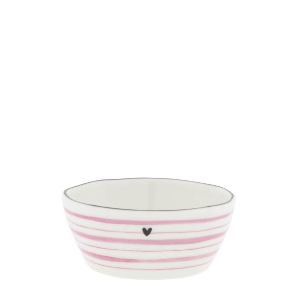 Bastion Collections Bowl Sauce White/Rose print 3er Set Bastion Collections Bowl Sauce White/Rose print 3er Set