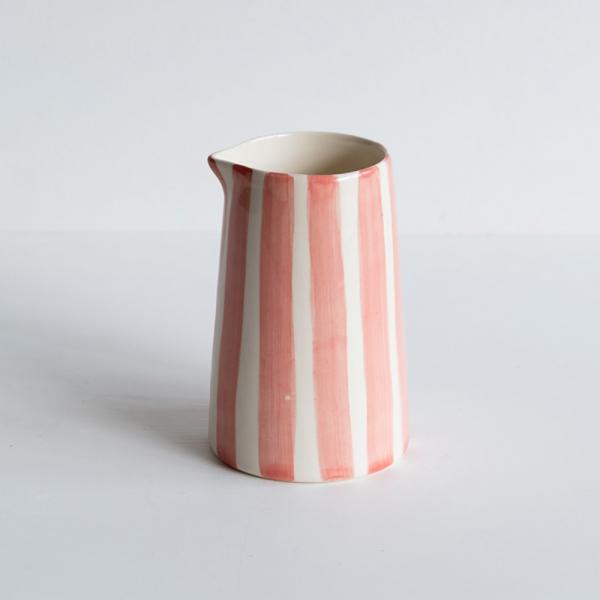 Musango Creamer Candy Stripe Rose
