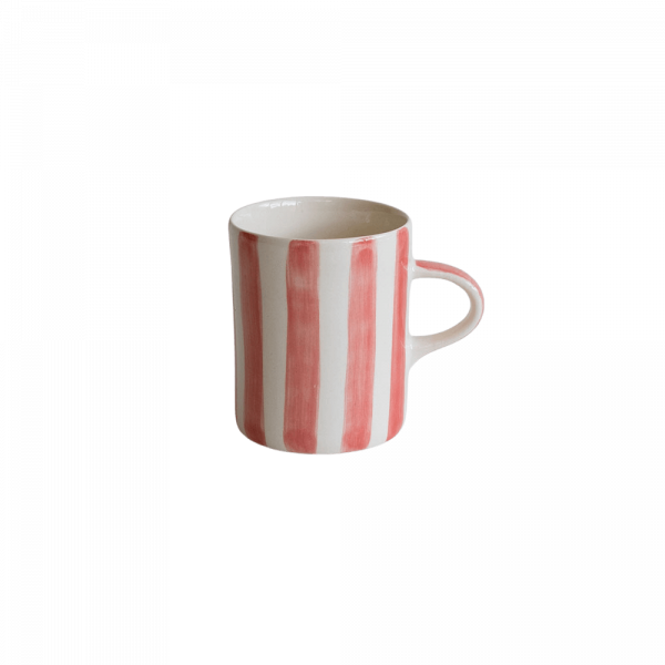 Musango Espresso Cups Candy Stripe Rose