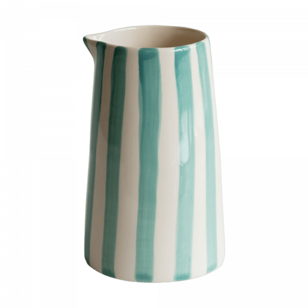 Musango Large Jug Candy Stripe Mint