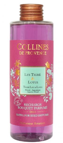 Collines de Provence Aromabouquet Nachfüller 200ml Tigerlilie und Lotus