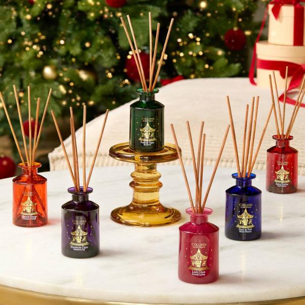 Collines de Provence Raumspray Gewürzsterne 100 ml, Raumspray für die Adventszeit, würziger Raumduft Spray Weihnachten, Raumduft Spray Weihnachten kaufen, französisches Raumspray Gewürzsterne, Weihnachtsduft für das Wohnzimmer