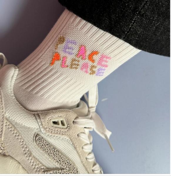 ooley Socken Icon Peace Please ooley Socken Icon Peace Please