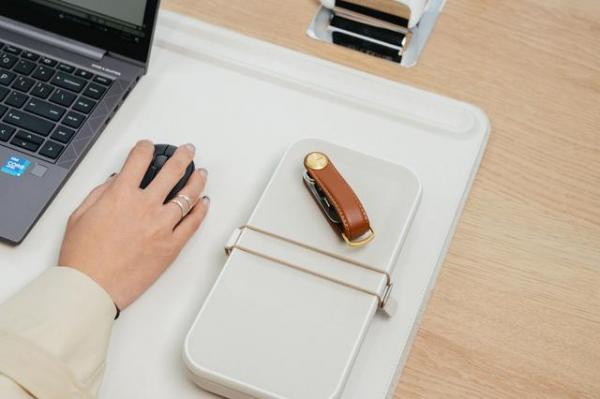 Orbitkey Schlüsselorganisator Pro Leather Cedar