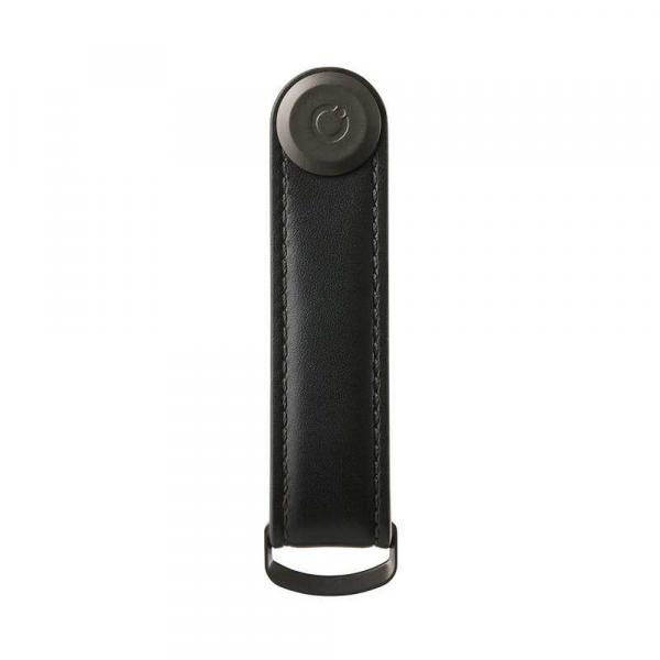 Orbitkey 2.0 Schlüsselorganizer Leder Black Frontansicht