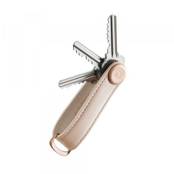 Orbitkey Key Organizer 2.0 Leather Blush Rosenblätter