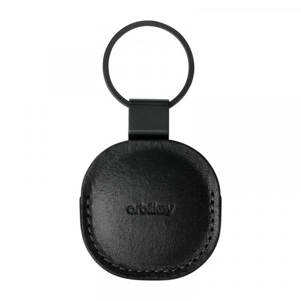 Orbitkey Leather Holder für AirTag black