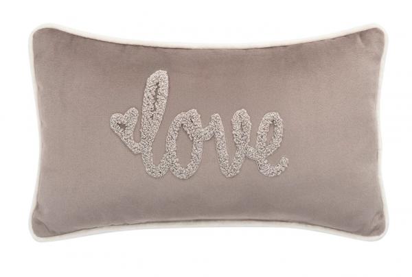 pad home Design Kissenhülle Petit Love taupe