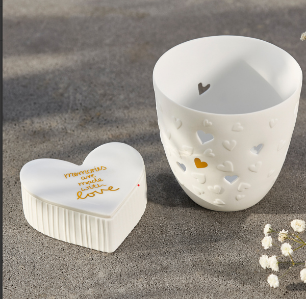 Räder Design Poesielicht Goldene Herzen