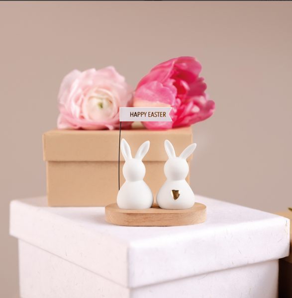 Räder Design Ostern Hasengruß Happy Easter