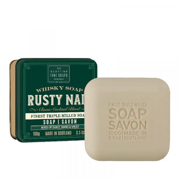 The Scottish Fine Soap Seife - Rusty Nail Soap in a Tin