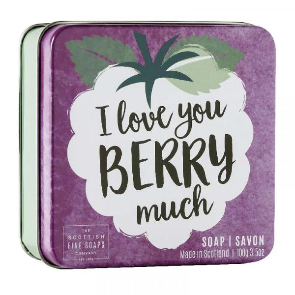The Scottish Fine Soap Seife – Himbeere Soap in a Tin The Scottish Fine Soap Seife – Himbeere Soap in a Tin