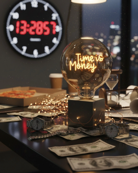 Sompex Leuchtmittel LED-Filament Time is Money