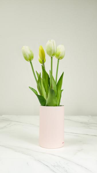 Tulip White Tulpenstrauß mit Duftsäckchen