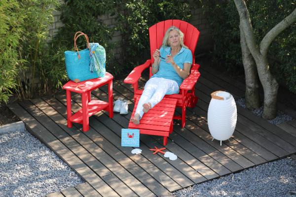 Adirondack Chair Classic aus Kanada Red