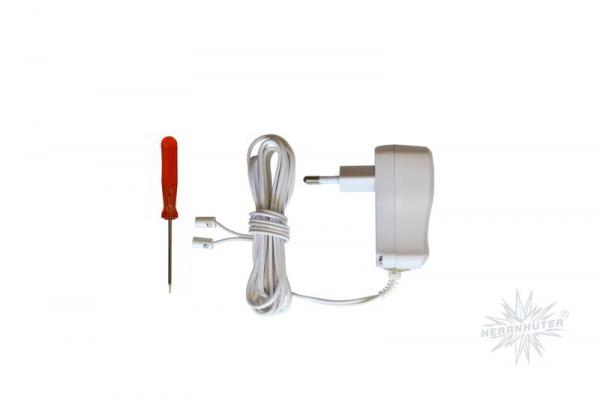 Herrnhuter Stern Netzgerät 500mA - für 1-4 Sterne A1e