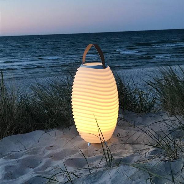 Kooduu PRO Bluetooth Musikbox Lampe Vase Sektkühler 35 (Ausstellungsstück)
