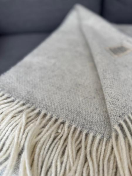 Gant Wolldecke Light Grey 