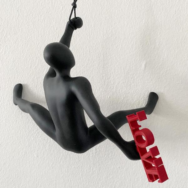 Interieur Design Werkwaardig Climber Lampe Love Edition