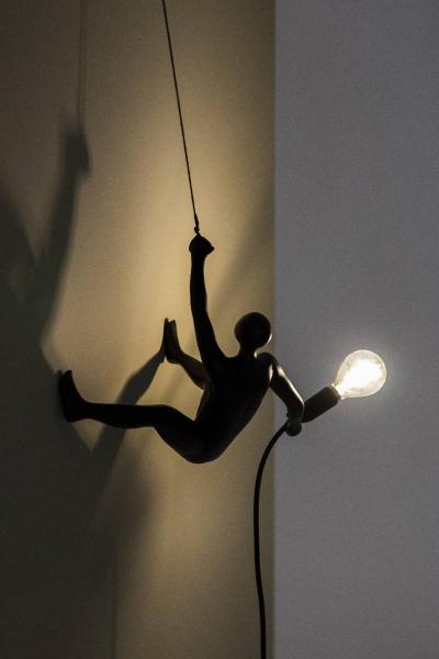 Interieur Design Werkwaardig Climber Lampe Love Edition