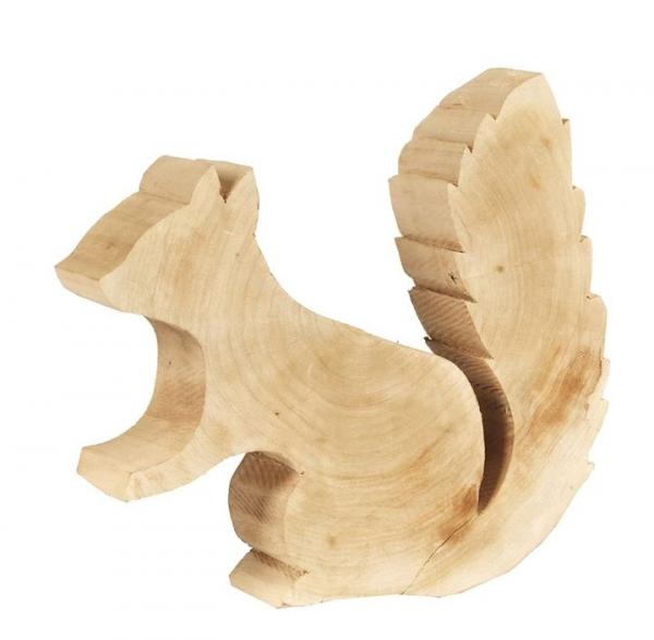 WMG Holz-Eichhörnchen Pappel , zuckersueß, fein, Pappelholz, Garten