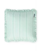 Lexington Striped Leinen Cotton Frill Kissenhülle