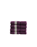 Gant Home Premium Handtuch 30x30 4er Pack Deep Plum