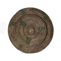 The Jasmine Plate - Brown - S, wunderschoen, Rattan