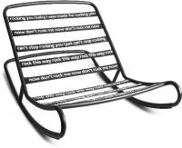 Fatboy Rock 'n Roll Schaukelstuhl Schick Modern Trendig