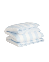 Gant Bettdeckenbezug Percale Stripe Rich blue