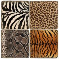 Marmor Untersetzer Natures Prints Animal Print Natur Zebra Leopard Schlange Tiger