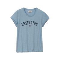 Lexington Vanessa Tee T-Shirt Light Blue Melange Vorne