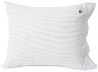 Lexington Kissenbezug Gray/White Striped Cotton Seersucker Schick Schoen Neu Modern