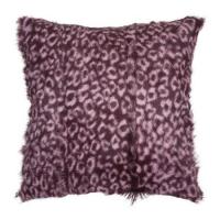 pad home design Kissen Leo, schick, Leopard, Lila